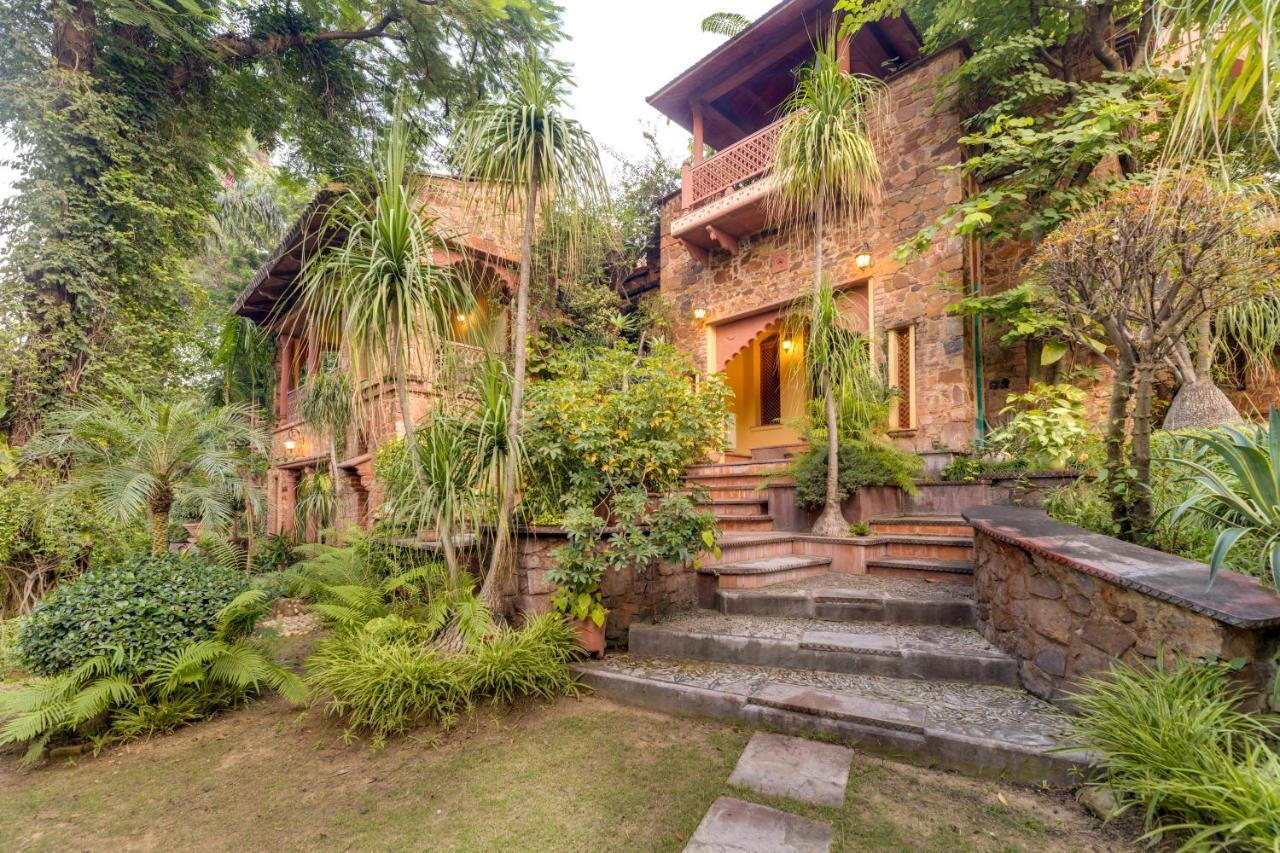 Hostie Chinar Haveli - Heritage Home With Pool, คูร์เคาน์ ภายนอก รูปภาพ
