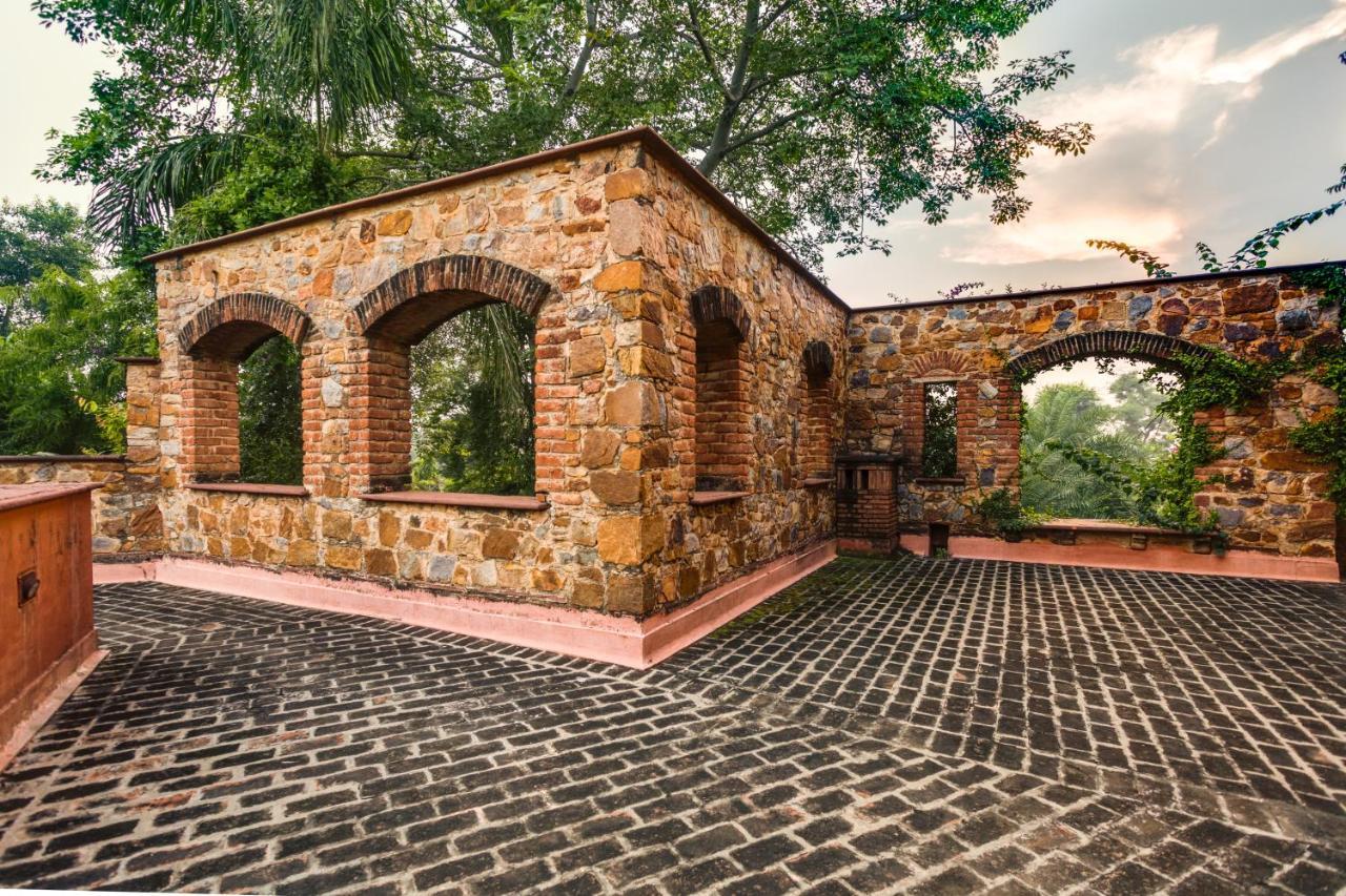 Hostie Chinar Haveli - Heritage Home With Pool, คูร์เคาน์ ภายนอก รูปภาพ